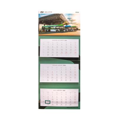 Kalendarz trójdzielny PL